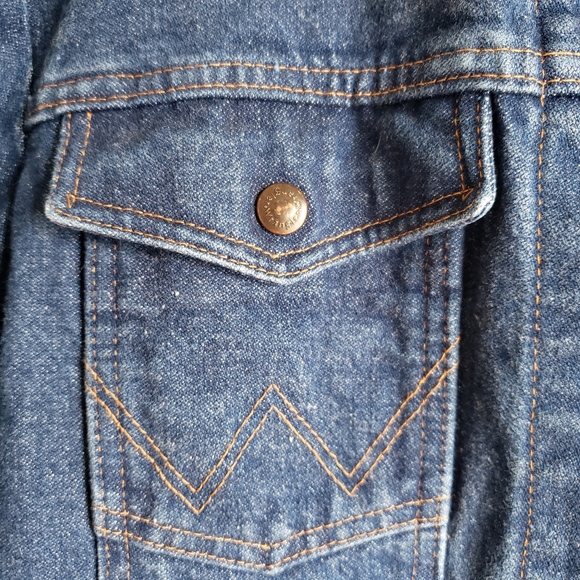 VTG Wrangler Jean Jacket - Picture 6 of 11